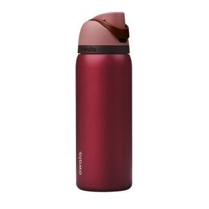 Owala 32oz Stainless FreeSip Water Bottle - Poinsettia Special Edition NEW READ